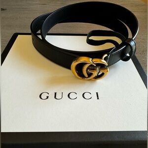 GG Marmont Thin Belt